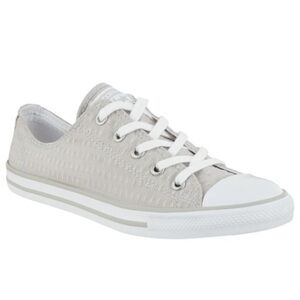 Converse Chuck Taylor All Star Dainty Textured Sneakers Grey Size 5.5